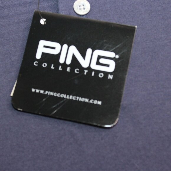 Ping Collection Mens XL Navy Blue Performance Activewear Pro Golf Polo Shirt - Picture 8 of 12